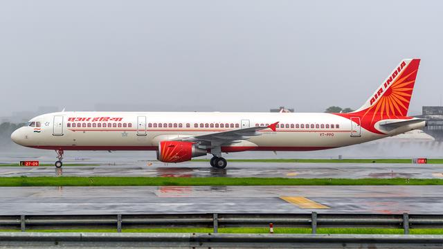 VT-PPO:Airbus A321:Air India